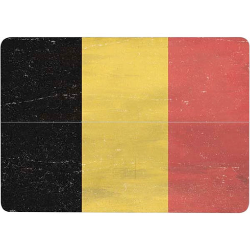 Belgium Flag Distressed Surface Laptop Studio Skin